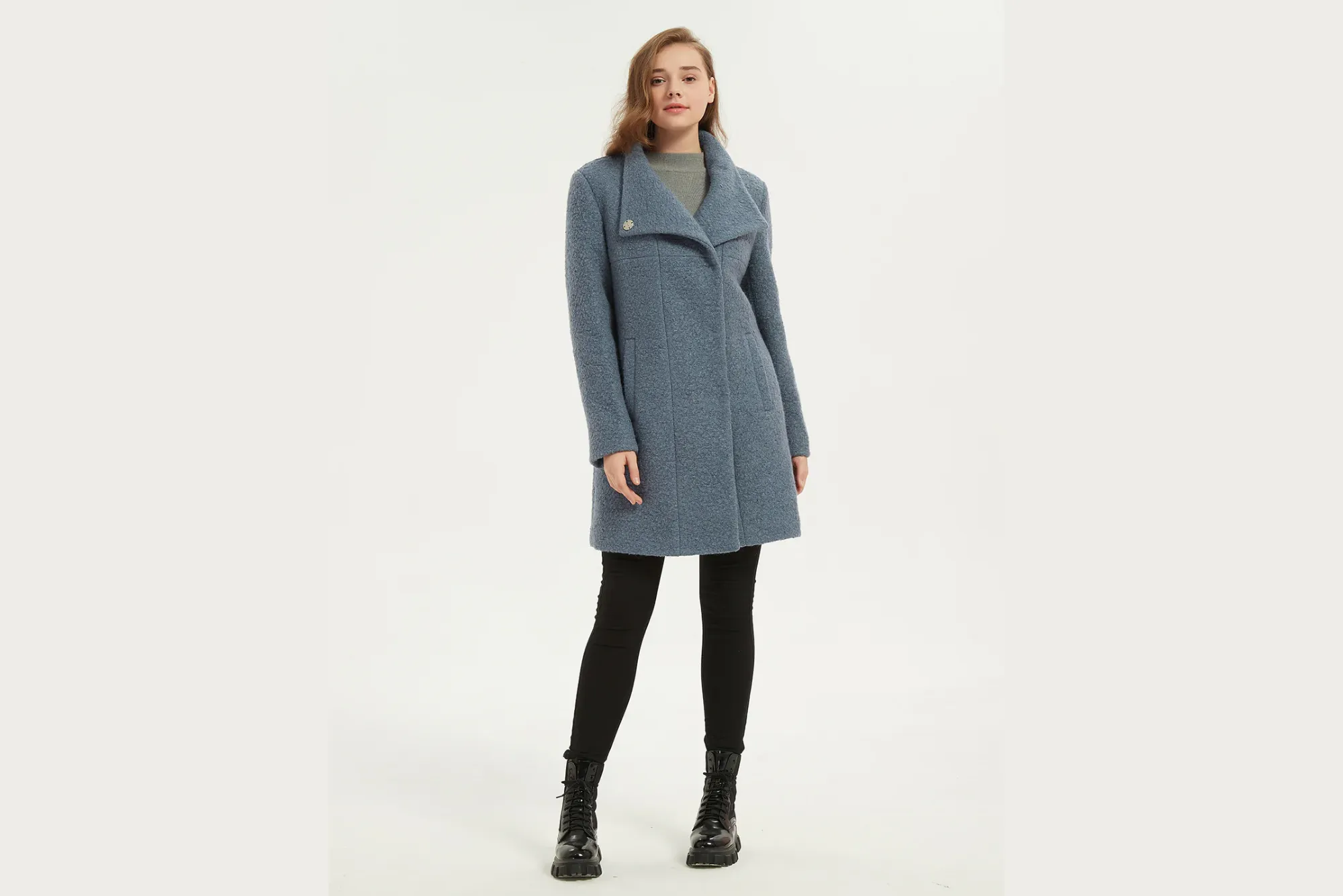 IKAZZ's Women's Wool Coat Collection