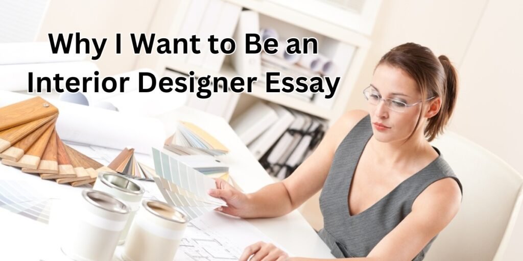 Why I Want to Be an Interior Designer Essay