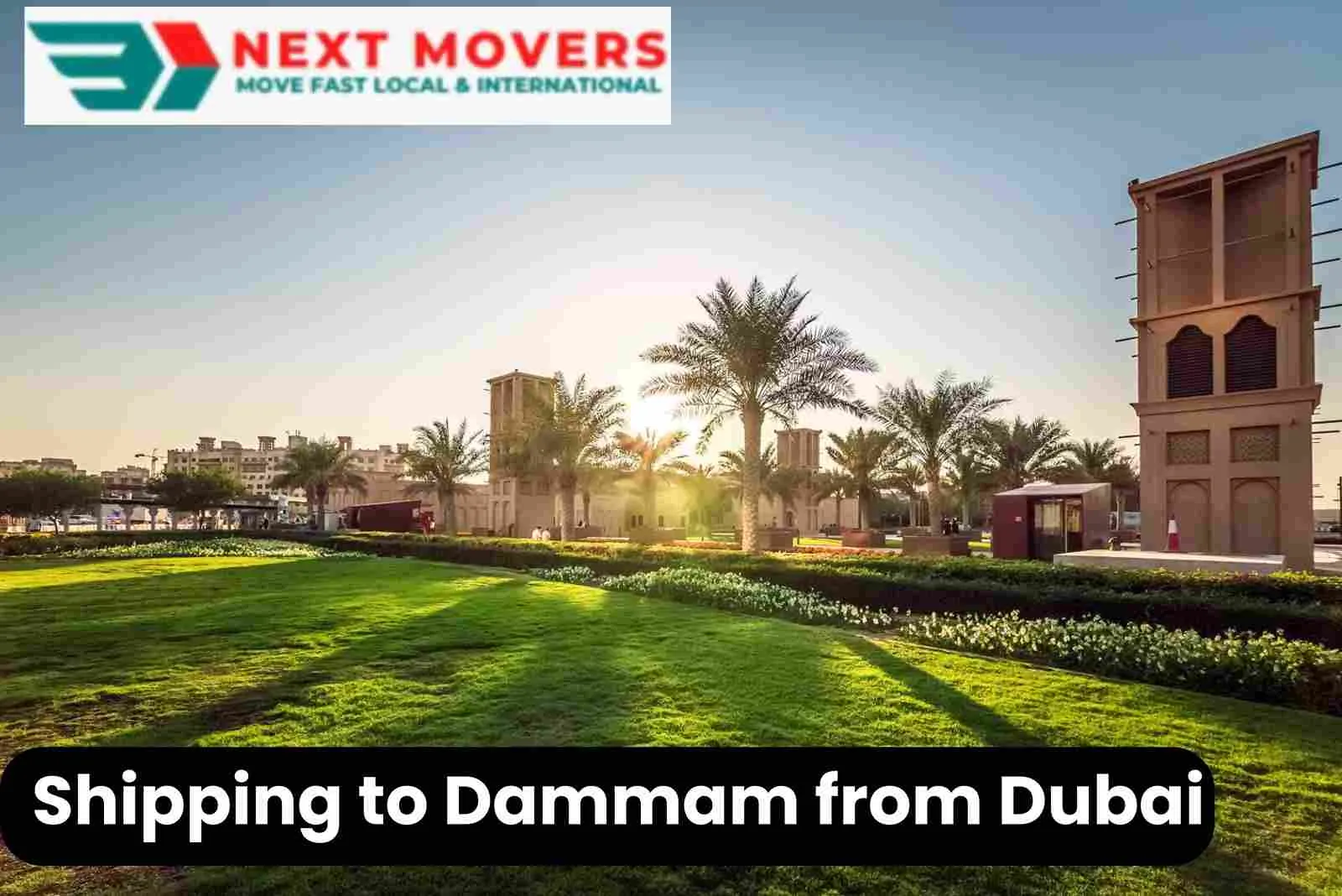 Shipping to Dammam from Dubai