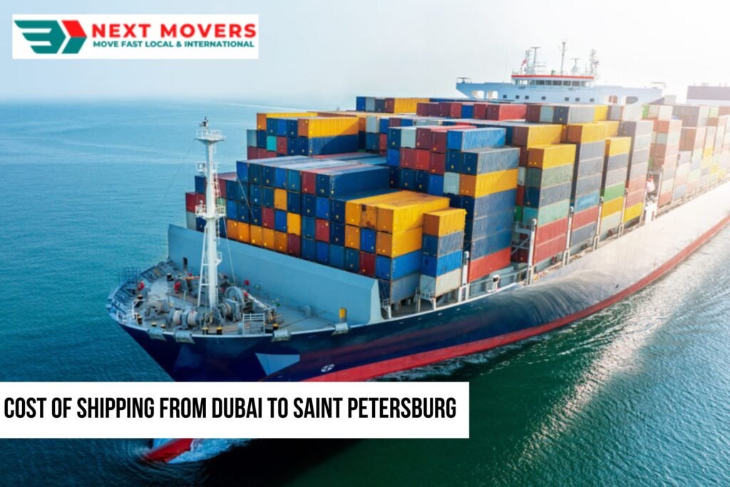 Cost of Shipping from Dubai to Saint Petersburg
