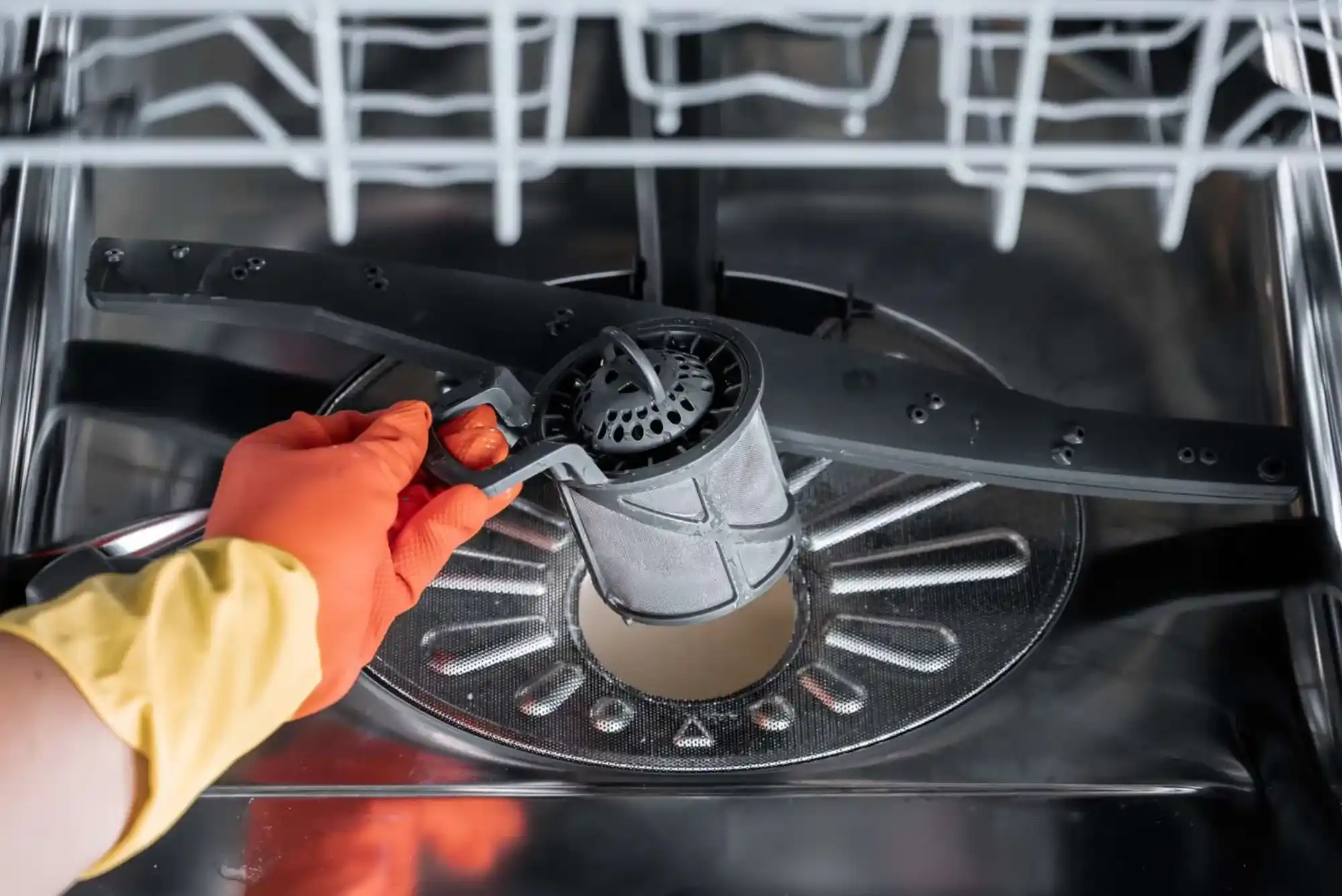 How to Repair Dishwasher Drain Filter Blockage