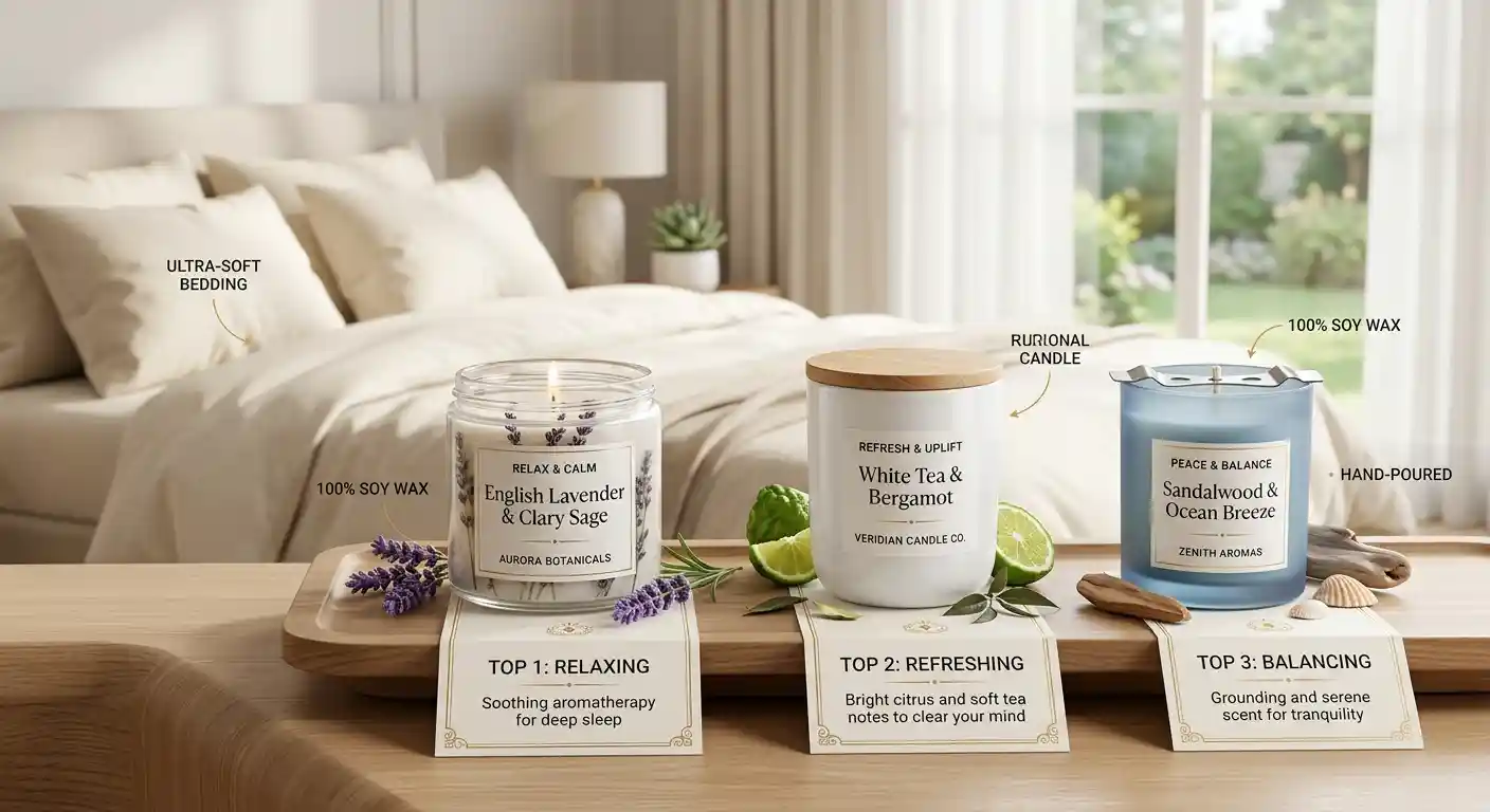 Fragrance Candles for a Relaxing and Refreshing Bedroom
